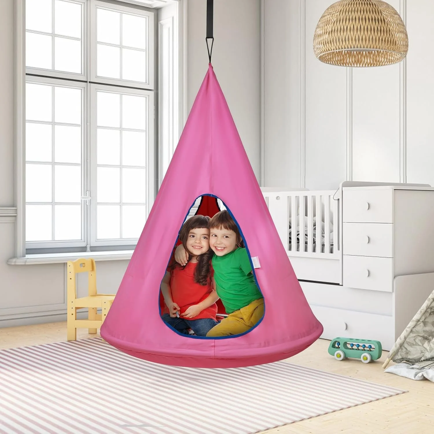 Kids Nest Swing Chair with Adjustable Rope