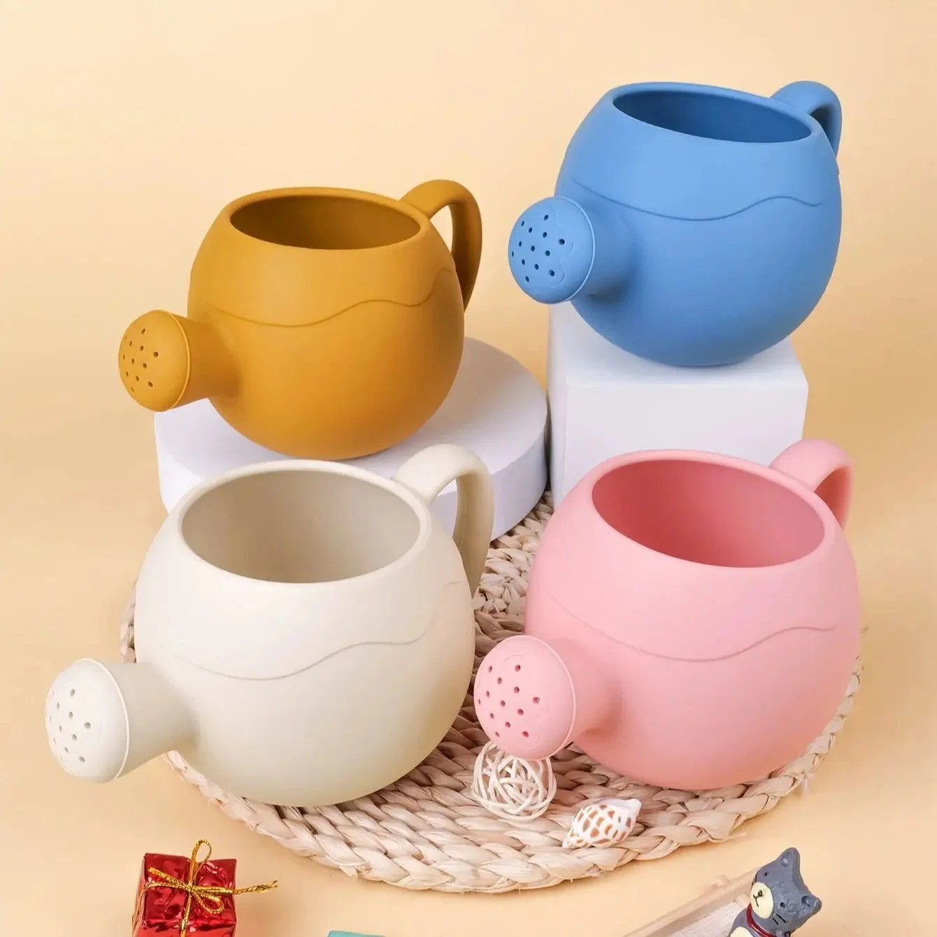 Cute Cartoon Sprinkler Watering Can for Kids