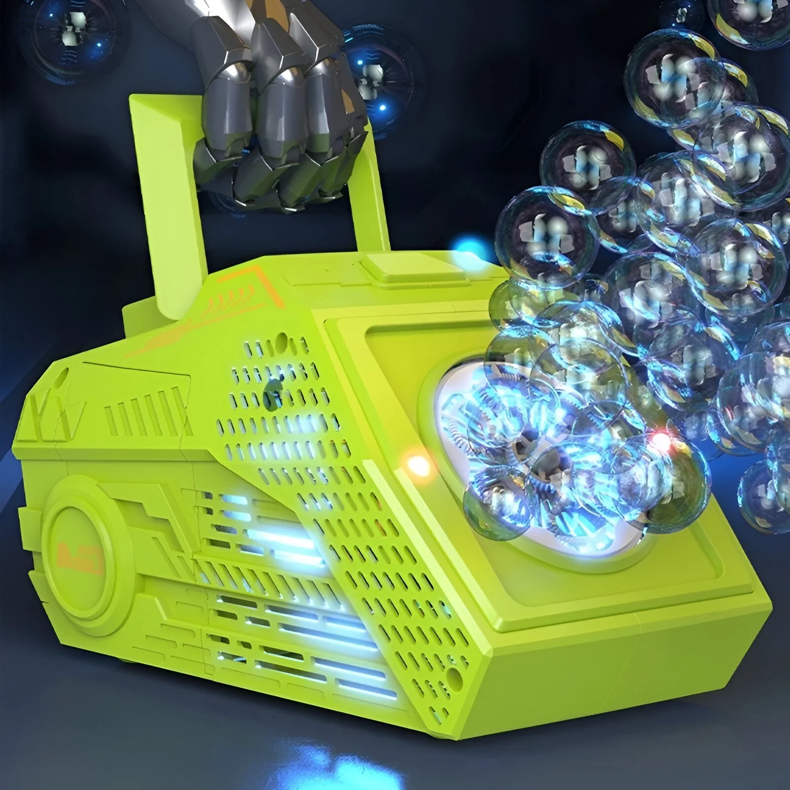 6-Hole Automatic Bubble Blower Machine