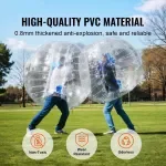 2-Pack 4FT Inflatable Bumper Balls for Teens & Adults