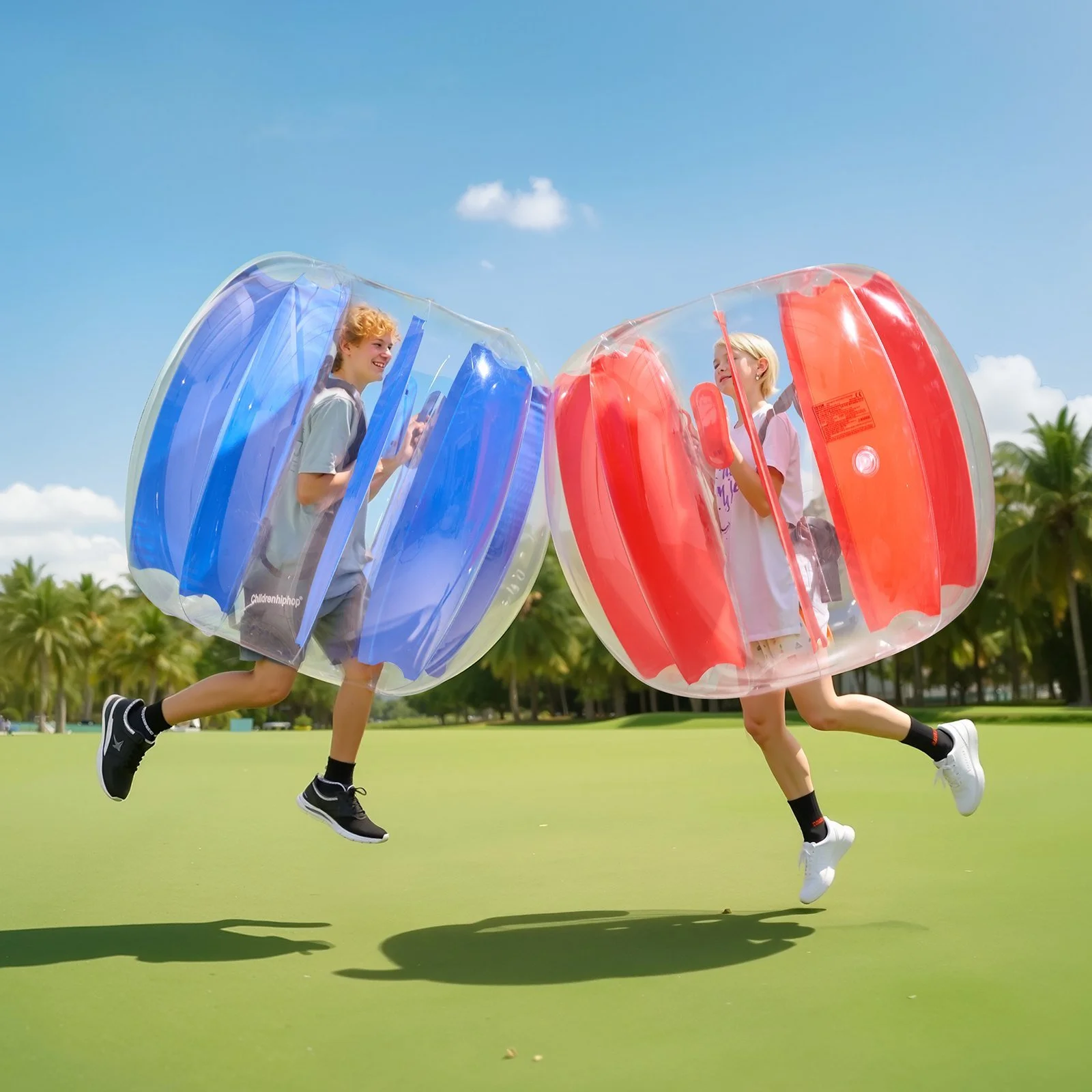 2-Pack Inflatable Bumper Balls