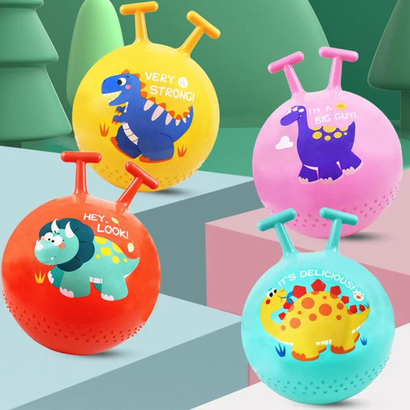 Inflatable Dinosaur Claw Jump Ball for Kids