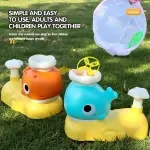 Soaring Air Rocket & Flying Disc Launcher Toy for Kids – Outdoor Jump Fun