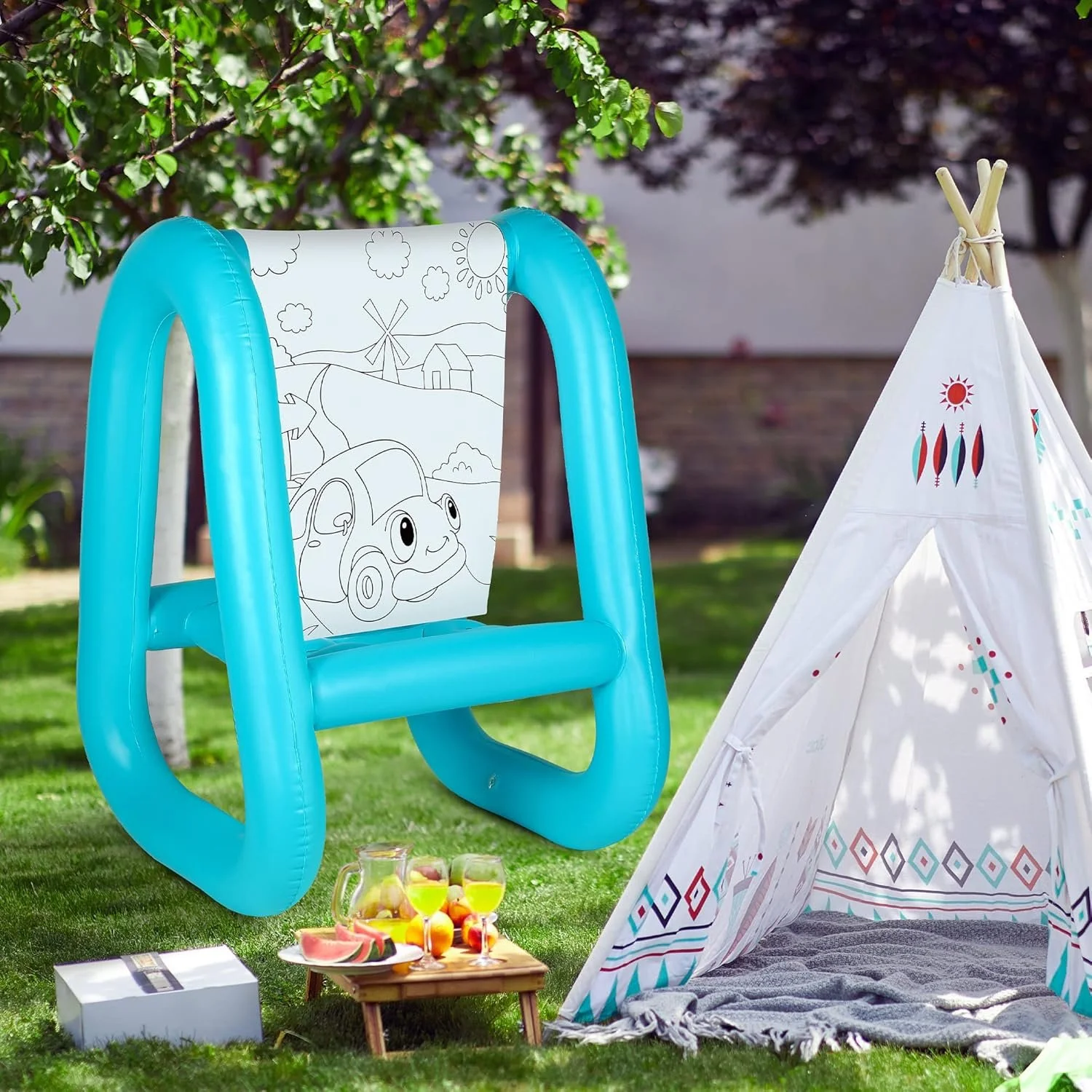 Inflatable Kids Art Easel