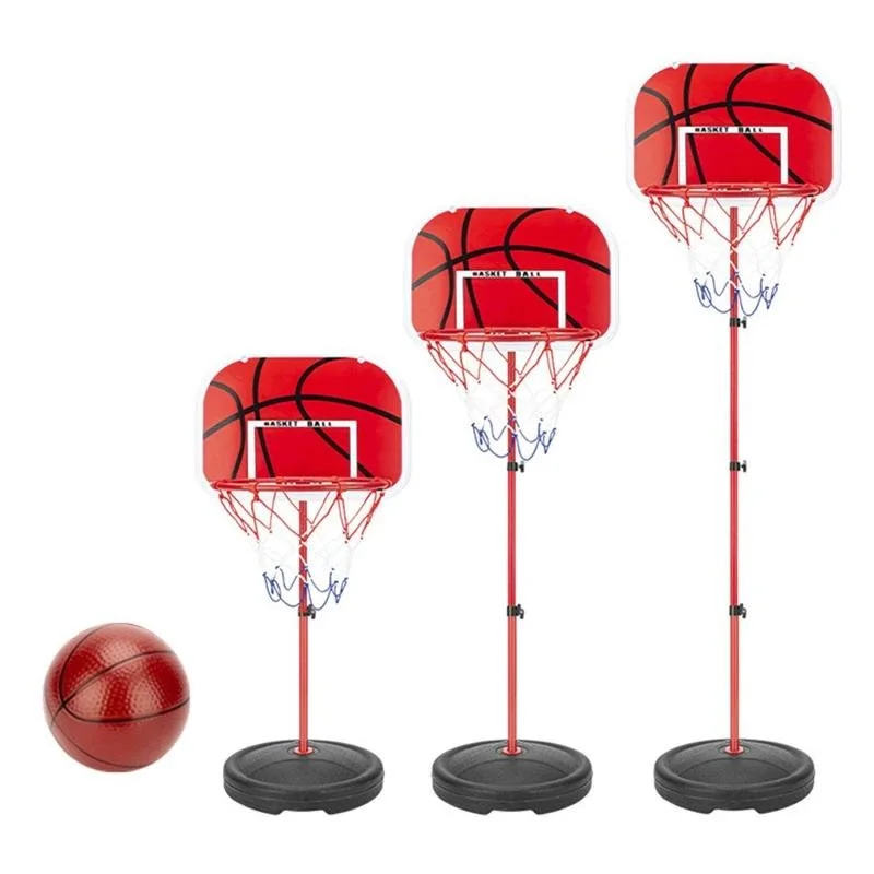 Adjustable Toddler Basketball Hoop 25-59" Stand for Kids Indoor & Outdoor Play
