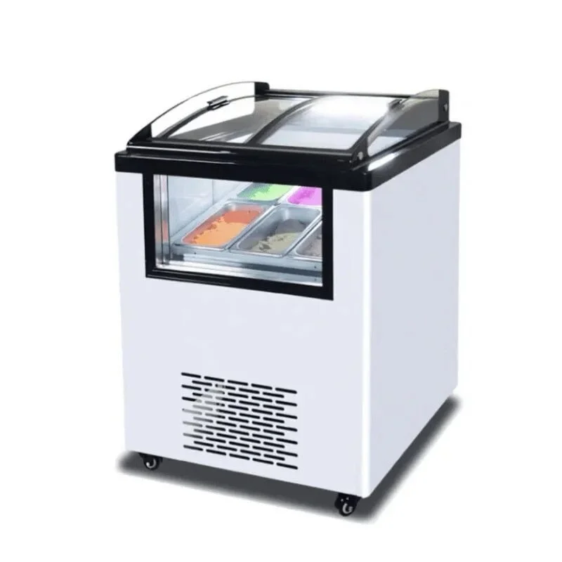 Commercial Ice Cream Display Freezer