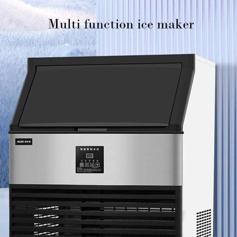 Commercial Ice Maker Machine Large Capacity Automatic for Milk Tea Shops