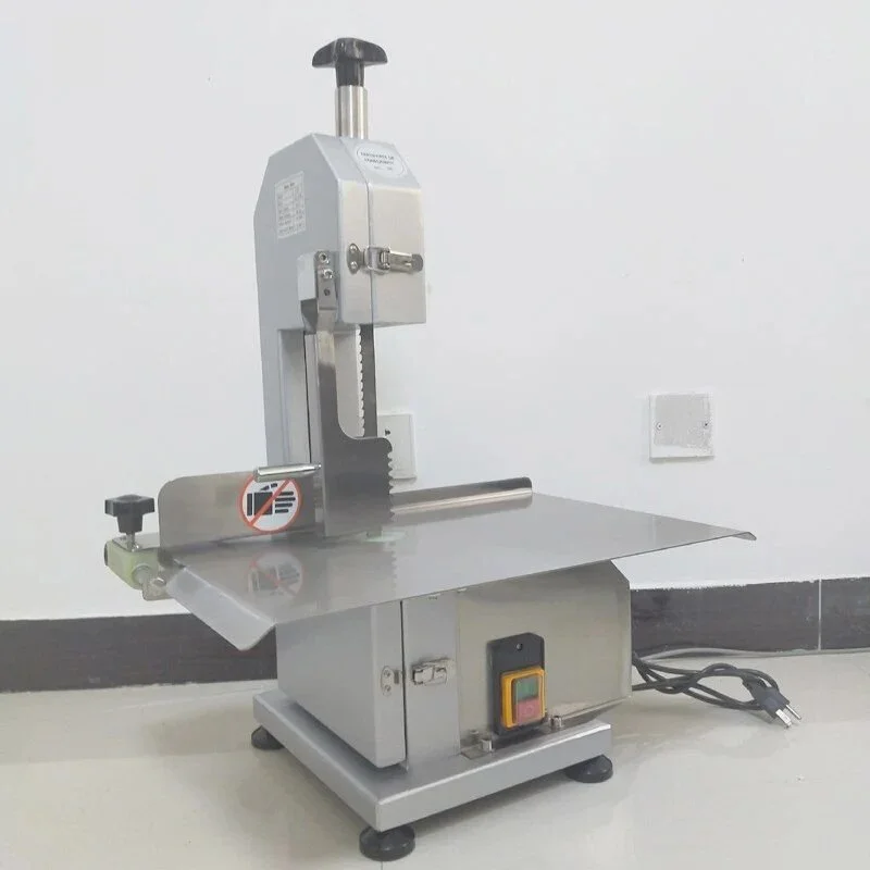 650W Dual-Voltage Commercial Bone Saw Machine Frozen Meat Cutter