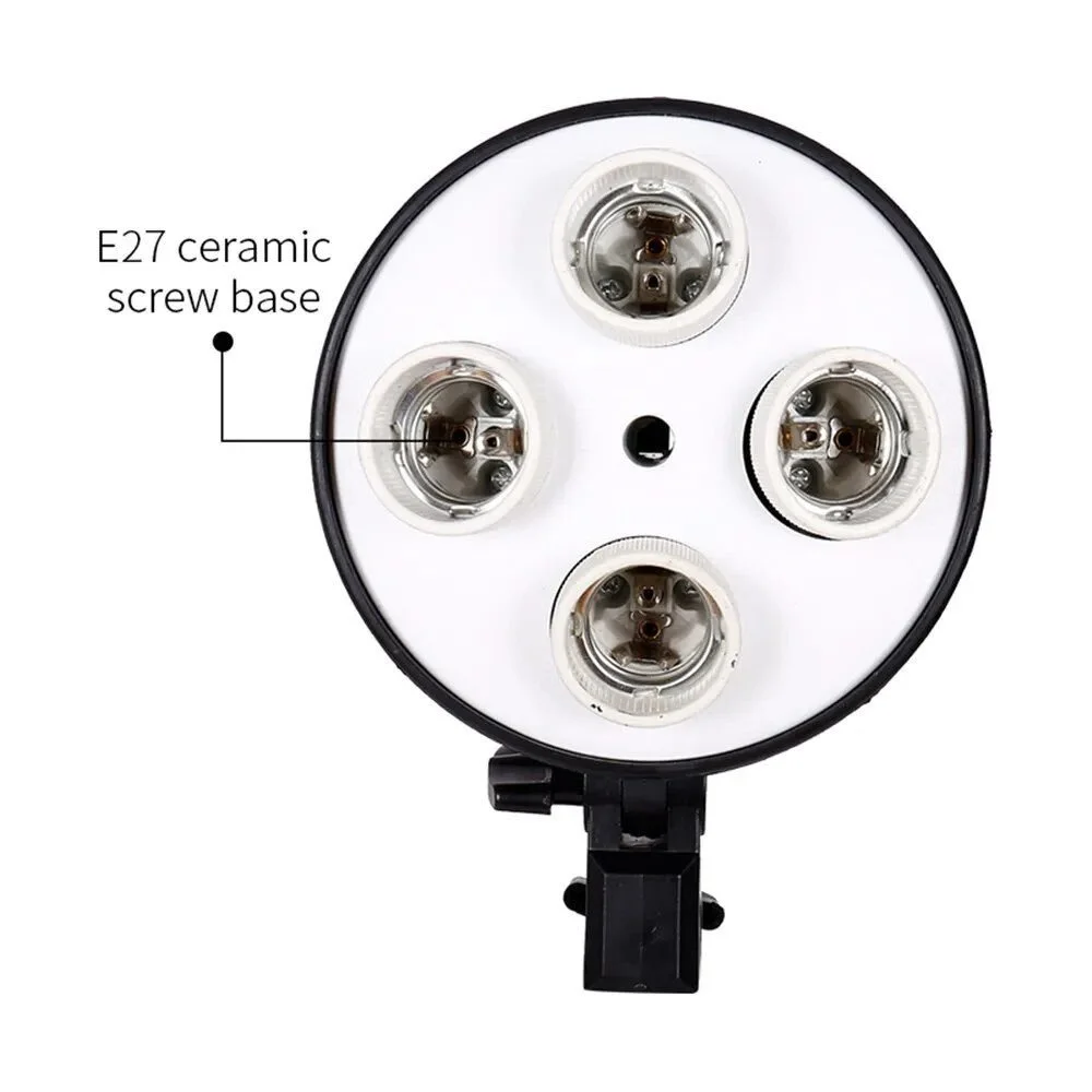 Professional Four Lamp Softbox Lighting Kit for Photography and Video