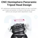 Lightweight Carbon Fiber Travel Tripod