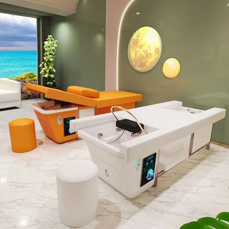 Multi-Function Spa Treatment Bed: Water Circulation, Fumigation & Storage