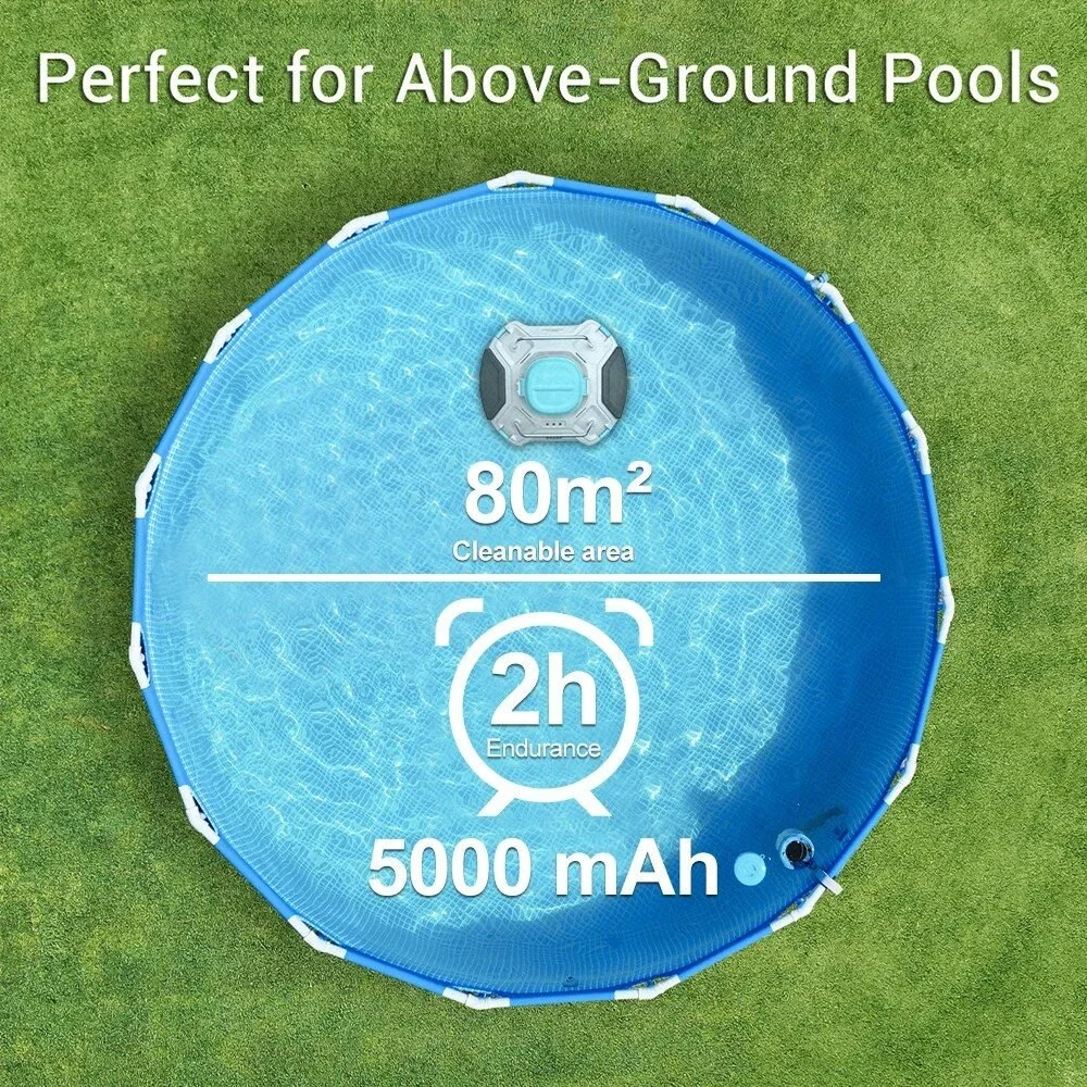 Efficient Inground Pool Robotic Cleaner Advanced Vacuum for Spotless Swimming Pools