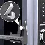 Smart Secure Filing Cabinet with Fingerprint Lock