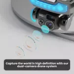 8K Dual-Camera GPS Drone with Brushless Motors and Obstacle Avoidance