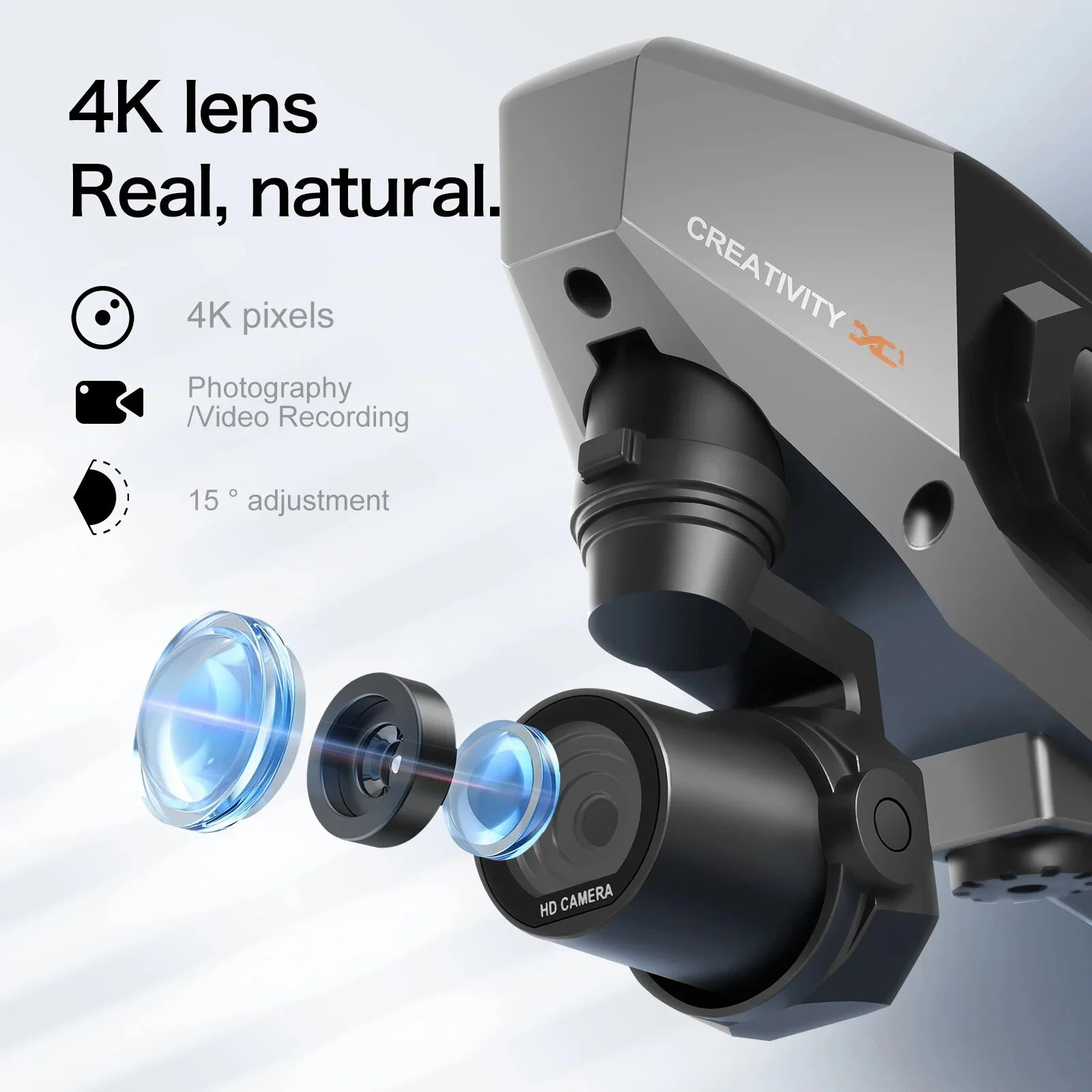 New Mini Drone: Professional 4K/6K/8K Dual Camera RC Quadcopter