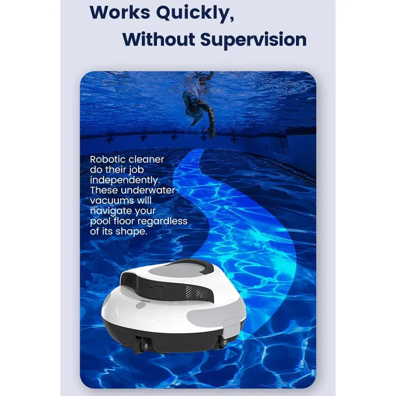Smart Pool Rechargeable Cleaner Robot