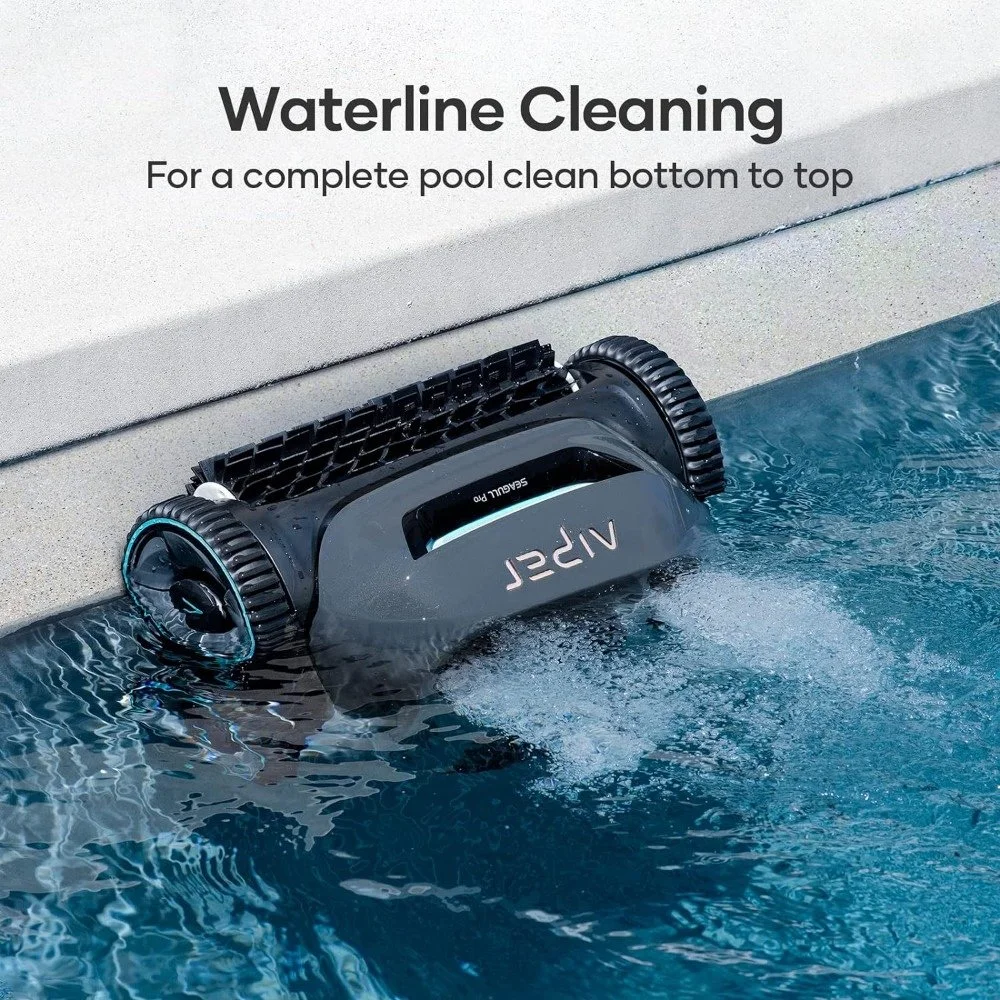 Efficient Quad-Motor Robotic Pool Vacuum Cleaner