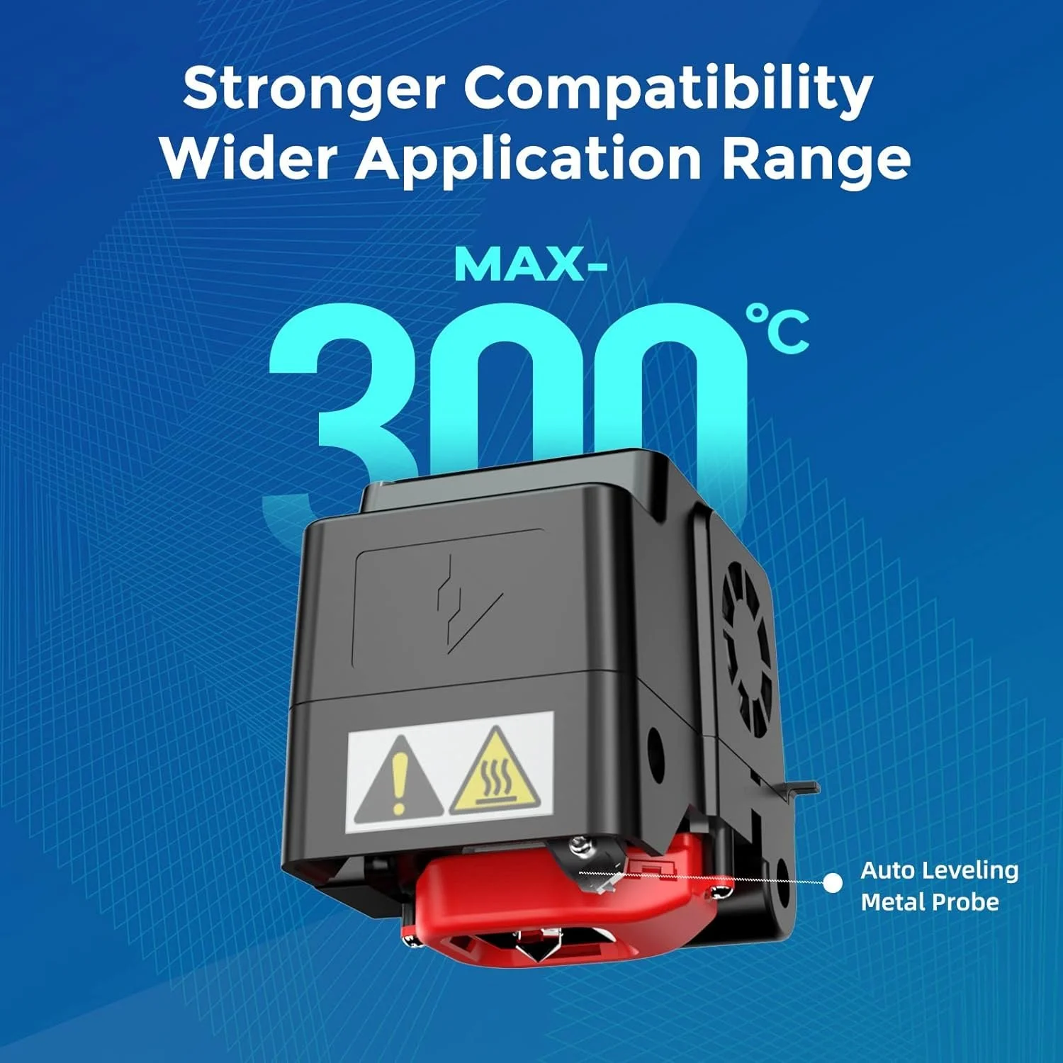 High-Temperature Large Size 3D Printer with Auto Leveling, Filter, and Camera