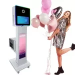 Magic Mirror Photo Booth with Touch Screen for DSLR Camera