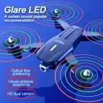 4K HD Dual Camera Foldable Quadcopter with 15-Minute Flight Time