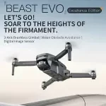 4K Ultra HD FPV Drone with 3-Axis Gimbal, Obstacle Avoidance & GPS Control