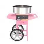 Electric Cotton Candy Machine with Cart – 1000W Commercial Floss Maker