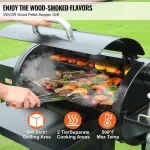 Portable Charcoal and Propane BBQ Grill with Cover and Cart – Heavy Duty Outdoor Cooking