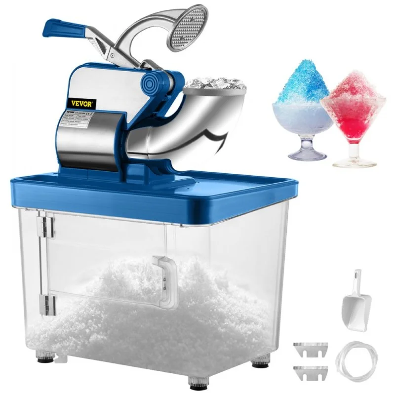 Commercial Electric Ice Crusher Machine with High Ice Yield