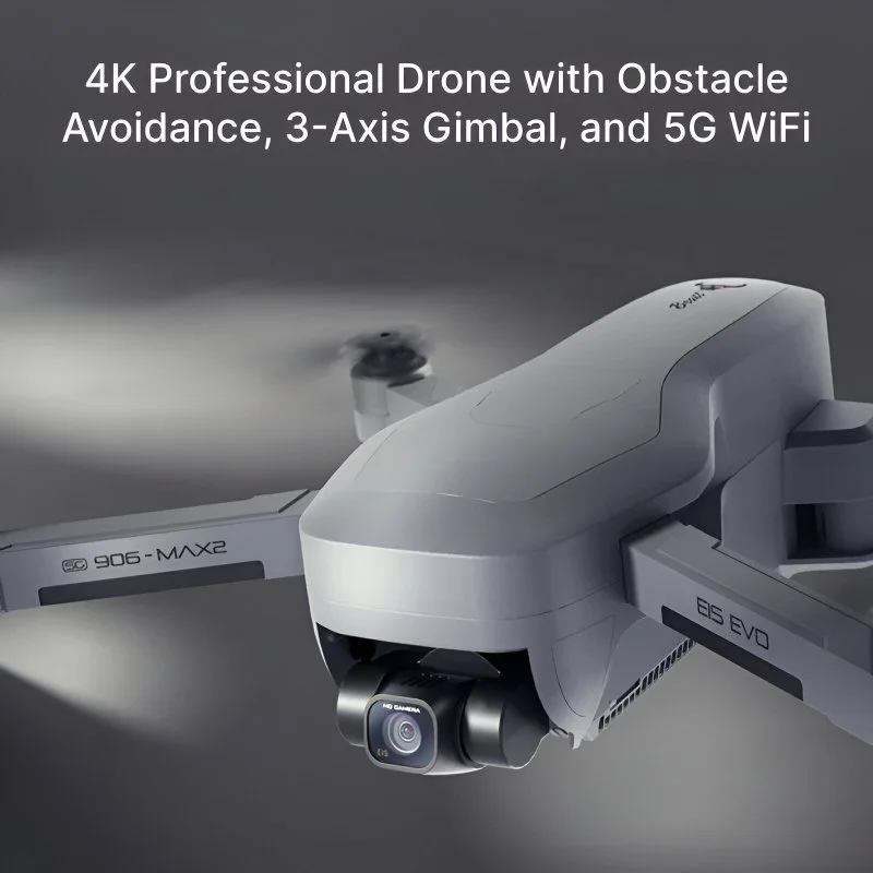 4K Professional Drone with Obstacle Avoidance, 3-Axis Gimbal, and 5G WiFi