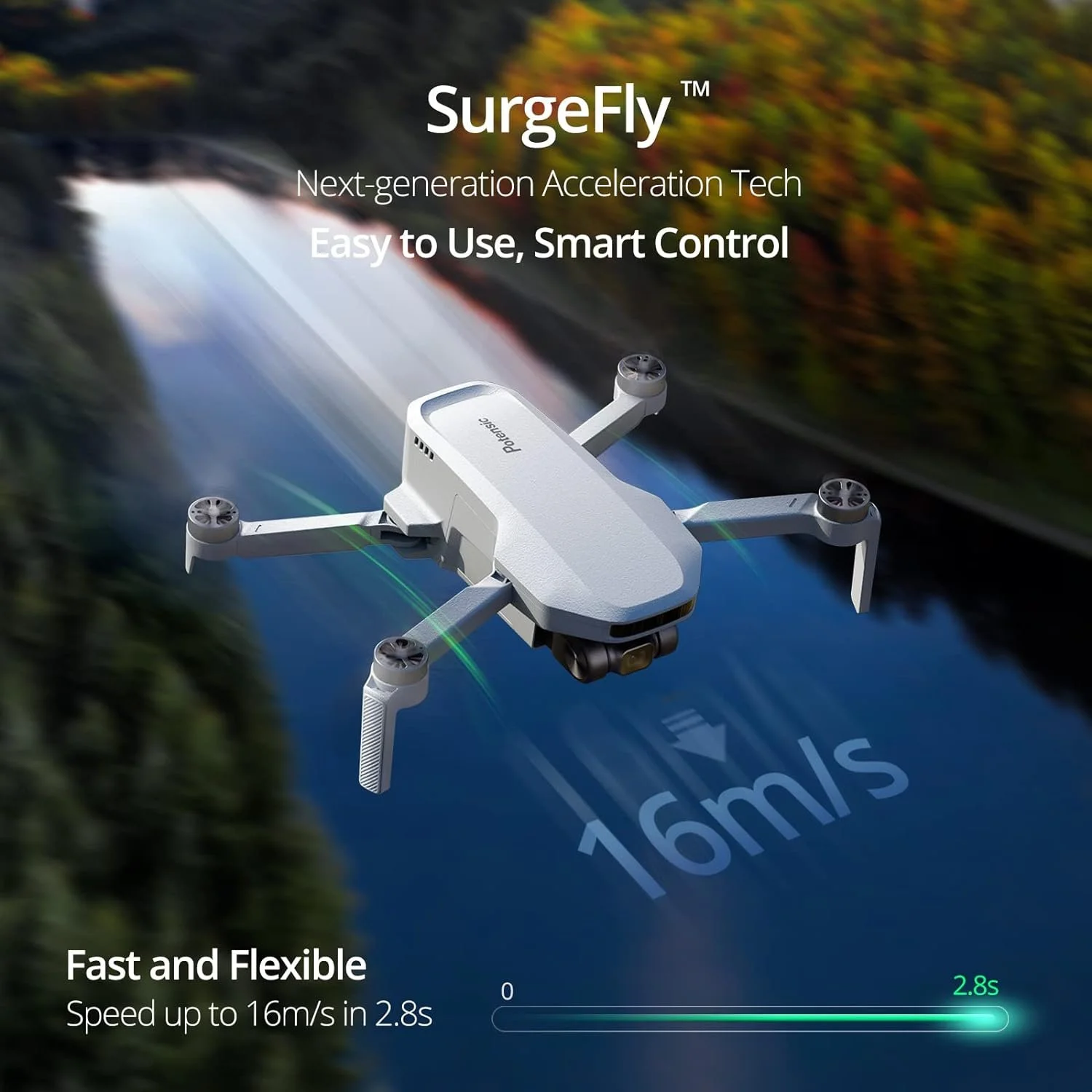 4K UHD GPS Drone with Long Range & Auto Return