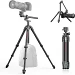 Carbon Fiber Travel Tripod with Ball Head - 184cm Height