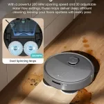 Smart Robot Vacuum and Mop with Auto Wash & Ultra-Strong Suction