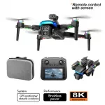 4K GPS Drone with 4.5" Screen, Obstacle Avoidance & 25-Min Flight