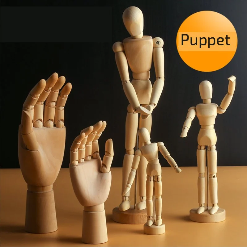 Flexible Wooden Mannequin Model