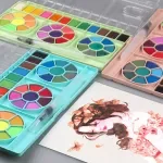 Portable 36-Color Solid Watercolor Paint Set
