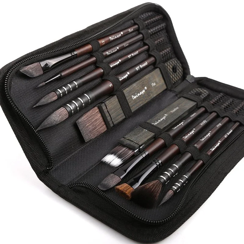 Watercolor and Acrylic Painting Brush Set