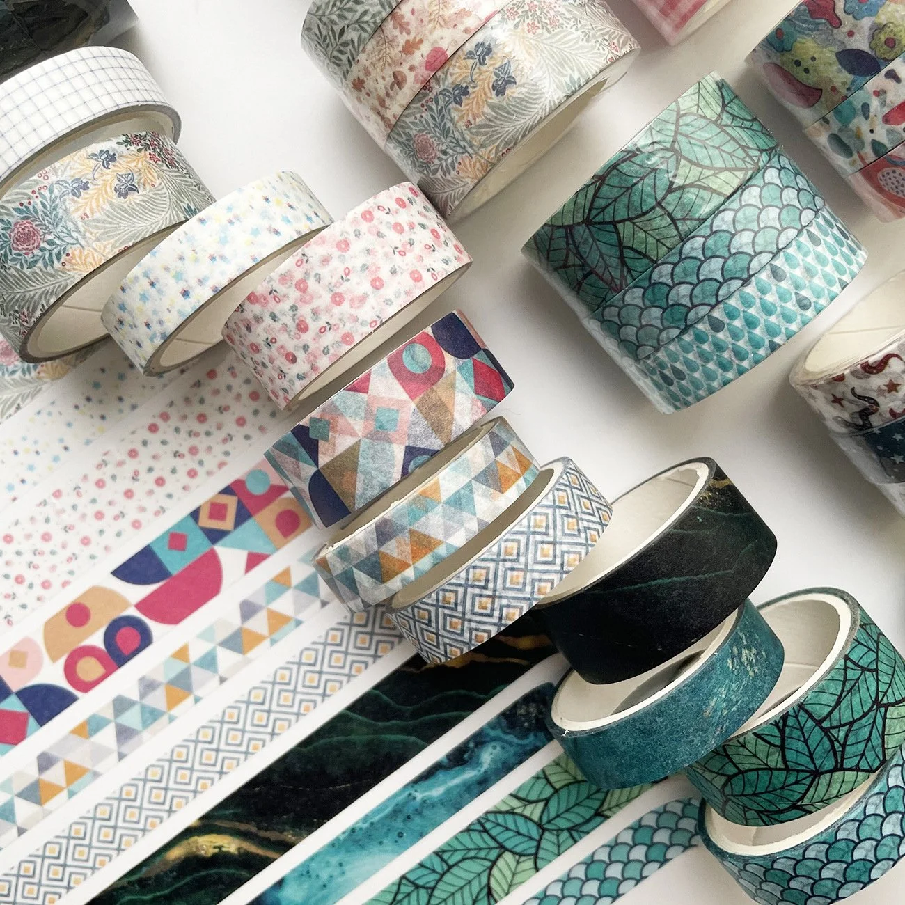Vintage Masking Washi Tape Set
