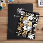 32 Sheets A4/A5 Black Paper Sketch Drawing Pad