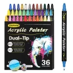 Acrylic Double-Headed Marker Set