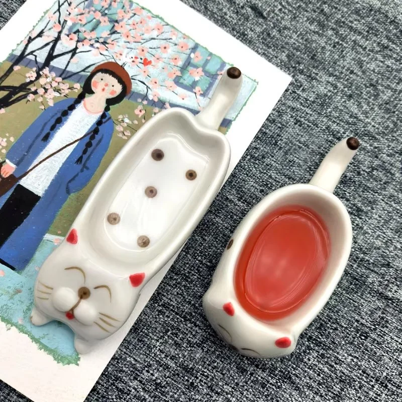 Ceramic Cat Watercolor Palette