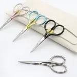 9cm Mini Retro Style Stainless Steel Sewing Scissors for DIY Cross Stitch & Handcraft