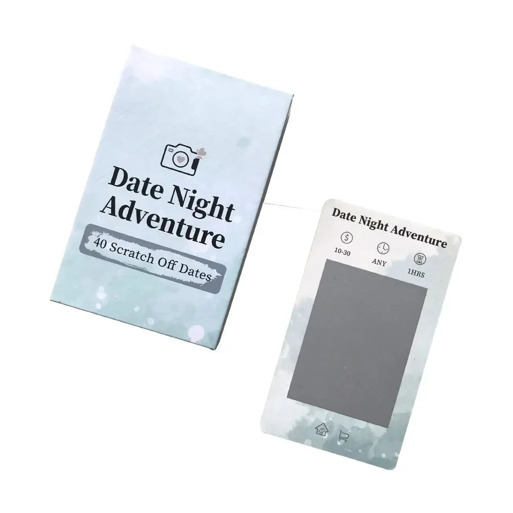 Scratch-Off Date Night Adventure Card Game