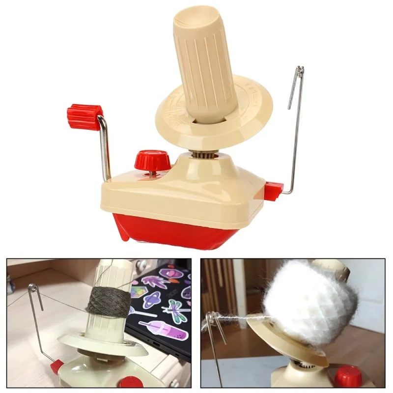 Manual Handheld Wool Winder for DIY Sewing Projects