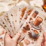 Retro White Kraft Paper Pack for DIY Crafts and Collages