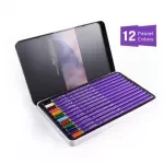 12-Color Pastel Pencils Set