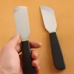 Ebony Leather Thinning Knife - High-Speed Steel Cutting Tool
