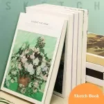 120 Sheets Thick Beige Sketchbook for Art and Watercolor