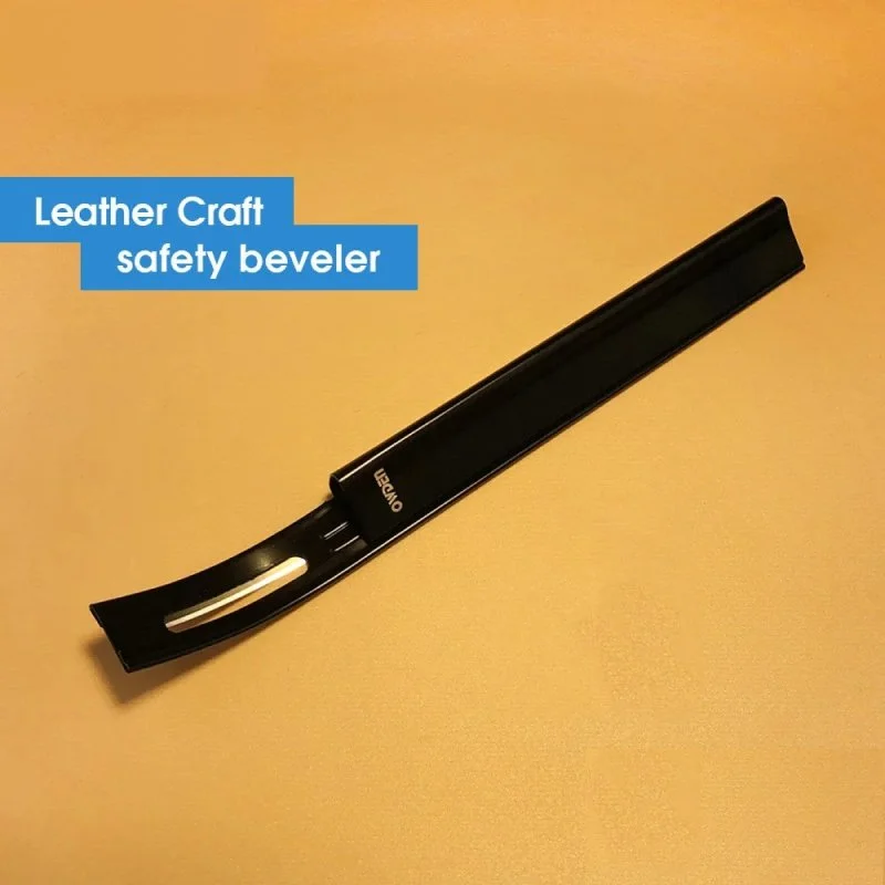 Safety Leather Beveler Knife