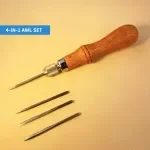 Leather Awl Tool Set for DIY Sewing and Stitching