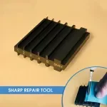 Multi-Purpose Sharpener Tool for Knives, Shovels, and Leather Skiving